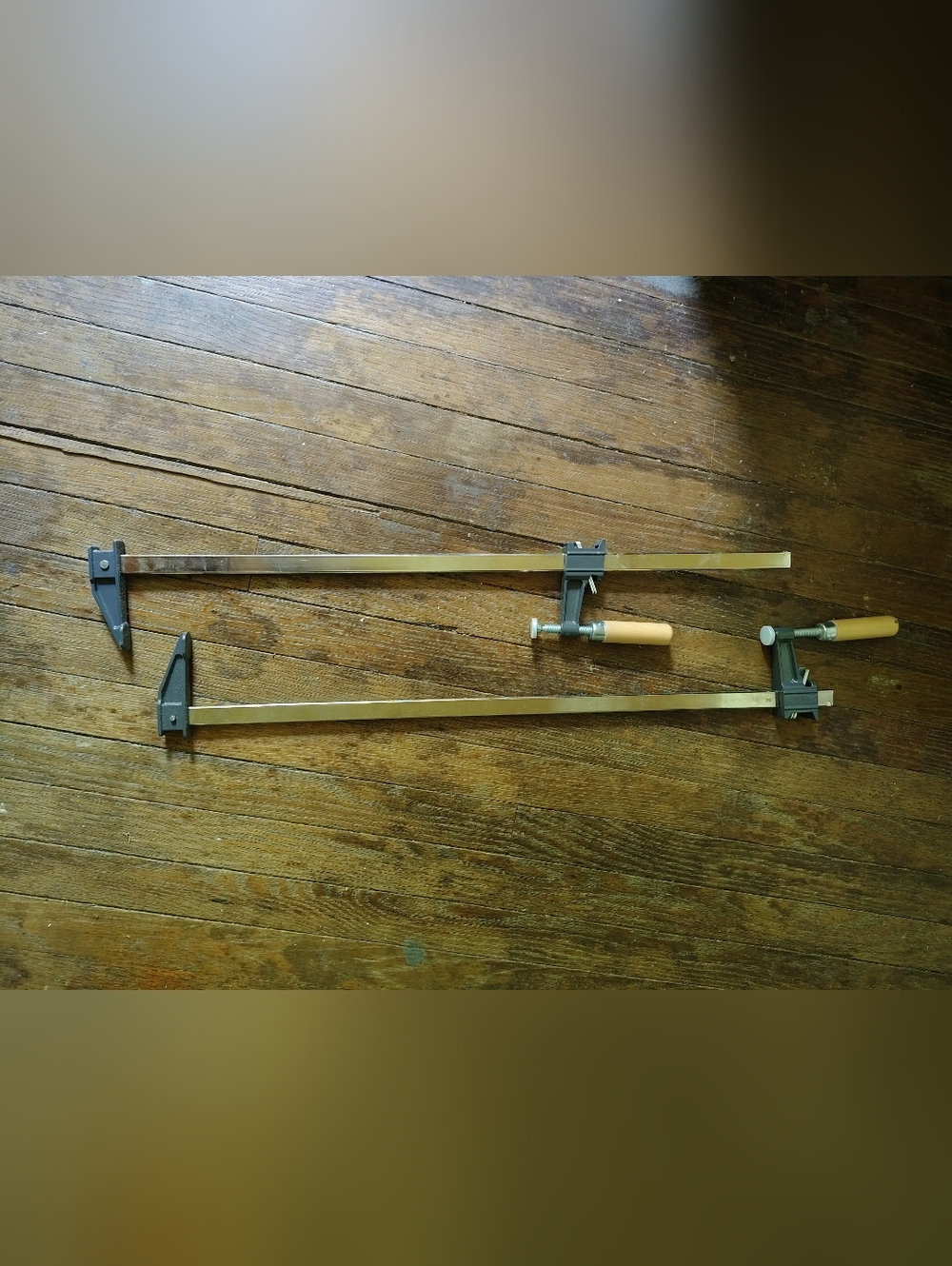 NWOT 1 Set 2-24-in Steel Bar Clamps